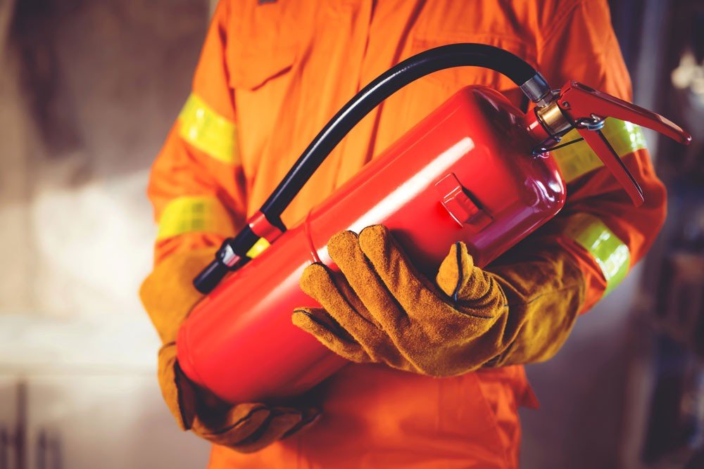 Fire safety training
